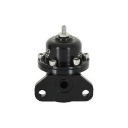 AEM Electronics - AEM 25-301BK Adjustable Fuel Pressure Regulator Offset Flange Straight Return - Image 4