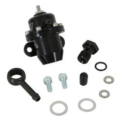 AEM 25-303BK Adjustable Fuel Pressure Regulator Inline Flange 90-DEG Return