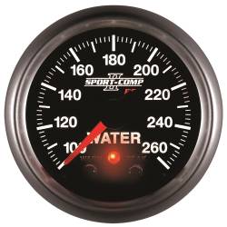 AutoMeter - AutoMeter 3654 Sport-Comp PC Water Temperature Gauge 100-260-DEG F 2-1/16" - Image 4