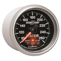AutoMeter - AutoMeter 3654 Sport-Comp PC Water Temperature Gauge 100-260-DEG F 2-1/16" - Image 5