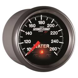 AutoMeter - AutoMeter 3654 Sport-Comp PC Water Temperature Gauge 100-260-DEG F 2-1/16" - Image 6