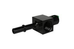 Aeromotive Fuel System - Aeromotive 15121 Quick Connect Fitting 3/8" w/AN-08 Fuel Port & 1/8" NPT Port - Image 2