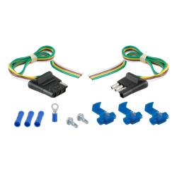 CURT - CURT 58344 4-Way Flat Wiring Connector - Image 1