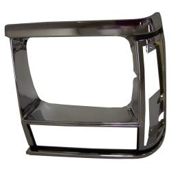Crown Automotive Jeep Replacement - Crown Automotive 55034079 Headlamp Bezel for 91-96 Jeep Cherokee XJ LH - Image 1