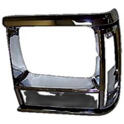 Crown Automotive Jeep Replacement - Crown Automotive 55034079 Headlamp Bezel for 91-96 Jeep Cherokee XJ LH - Image 2