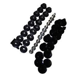Crown Automotive Jeep Replacement - Crown Automotive 5AGFRKIT Fender Flare Hardware Kit for 84-94 Jeep Cherokee XJ - Image 2
