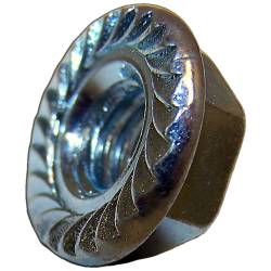 Crown Automotive Jeep Replacement - Crown Automotive J4006080 Flanged Nut for Jeep YJ/XJ/MJ/CJ5/CJ7/CJ8 - Image 2