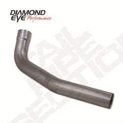 Diamond Eye Performance - Diamond Eye 220097 Tailpipe 2nd Section 4" Aluminized for 89-93 Dodge 5.9L - Image 1