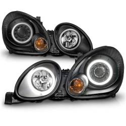 Anzo USA - Anzo USA 121144 Projector Headlight Set w/CCFL for 98-05 GS300 GS400 GS430 - Image 2