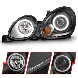 Anzo USA - Anzo USA 121144 Projector Headlight Set w/CCFL for 98-05 GS300 GS400 GS430 - Image 3