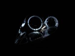 Anzo USA - Anzo 121332 Black Projector Headlights w/LED Halo for 00-05 Mitsubishi Eclipse - Image 2