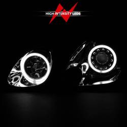 Anzo USA - Anzo USA Projector Headlight Set w/CCFL Halo Chrome for GS 121143 - Image 6