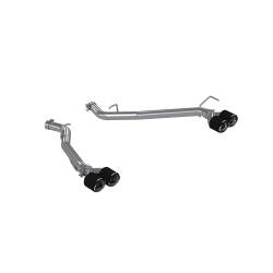 MBRP Exhaust - MBRP Exhaust S52033CF T304 2.5"Axleback Dual Exit w/o Muffler 20-26 Ford/Lincoln - Image 1