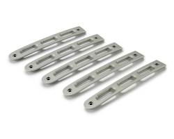 DV8 Offroad - DV8 D-JP-190026-AL-5 Silver Door Handle Inserts for 07-18 Jeep Wrangler JK 4DR - Image 1