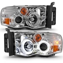 Anzo USA - Anzo USA 111491 Projector Headlight Set w/Halo for RAM 1500/2500/3500 - Image 2