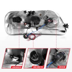 Anzo USA - Anzo USA 111503 Projector Headlight Set - Image 5