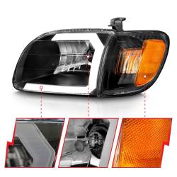 Anzo USA - Anzo USA 111579 Crystal Headlight Set for 00-04 Tundra - Image 3