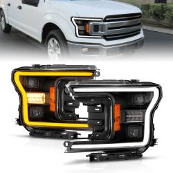 Anzo USA - Anzo USA 111570 LED Projector Headlight for 18-20 F150 - Image 1
