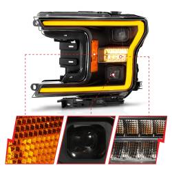 Anzo USA - Anzo USA 111570 LED Projector Headlight for 18-20 F150 - Image 3