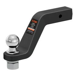 CURT - CURT 45370 Loaded Forged Ball Mount w/2-5/16" Ball 2" Shank 15000 lbs 6" Drop - Image 1