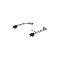 MBRP Exhaust - MBRP Exhaust S72473CF 2.5" Axle-Back Dual Split Rear Exit T304 CF Tips - Image 1