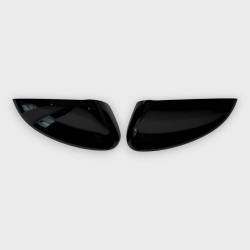 Trim Illusion - Trim Illusion MC6291BLK Front Door Mirror Covers Black Honda Accord - Image 1