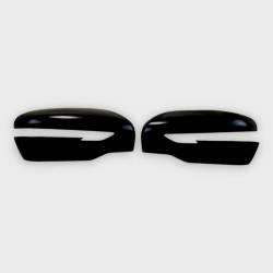 Trim Illusion - Trim Illusion MC6293BLK Front Door Mirror Covers Black for Rogue/Pathfinder - Image 1