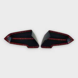 Trim Illusion - Trim Illusion MC6294BLK Front Door Mirror Covers Black Acadia/Traverse - Image 3
