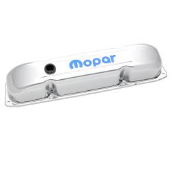 Proform - Proform 440-813 Engine Valve Covers Chrome Mopar Emblem B/RB/Big Block Engine - Image 1