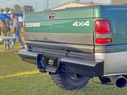 Steelcraft - Steelcraft HD22200 HD Rear Bumper Replacement for 94-02 Dodge RAM 2500/3500 - Image 1