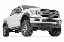 Rough Country Suspension Systems - Rough Country F-F315110 SF1 Fender Flares Black for 15-17 Ford F150 2WD/4WD - Image 2