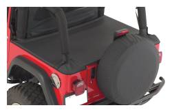 RT Offroad - RT Offroad TN10215 Black Denim Tonneau Cover for 87-91 Jeep YJ Wrangler - Image 1