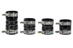 HPS Performance - HPS 57-1571-BLK Black Intercooler Hose Boots Kit for 08-10 Ford F350 Superduty - Image 1