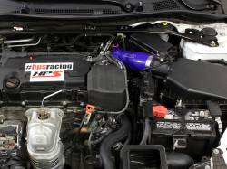 HPS Performance - HPS 57-1445-BLUE Blue Air Intake Kit Post MAF Hose for 13-17 Honda Accord 2.4L - Image 2