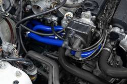 HPS Performance - HPS 57-1775-BLK Black Heater Coolant Hose Kit for 93-97 Honda Del Sol - Image 2