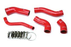 HPS Performance - HPS 57-1629-Red Intercooler Hose Kit Red for 13-17 Hyundai Veloster 1.6L Turbo - Image 1