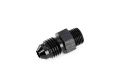 HPS Performance - HPS AN816-4-M1010 -4AN Flare To NPT/M10X1.0 Metric Adapter Straight Black - Image 2