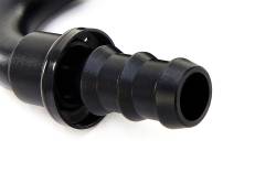HPS Performance - HPS 150-4506 Push-On Hose End To AN -6 Female Aluminum Black 45-DEG - Image 2