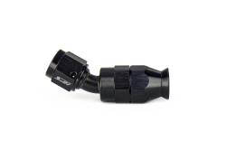 HPS Performance - HPS 350-3004 Compression Hose End To -4AN Female for SS PTFE Alum Black 30-DEG - Image 1