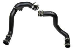 HPS Performance - HPS 17-145WB Black Hot/Cold Charge Pipe w/CAC Intercooler Boots 03-07 Ford F550 - Image 1