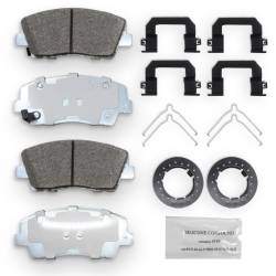 NRS Brakes - NRS Brakes NS2117 Front Disc Brake Pad Set for Genesis/Kia 2.0 - Image 1