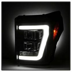 Spyder Auto - Spyder Auto 5084460 Black Light Bar Projector Headlights for 11-16 Super Duty - Image 7