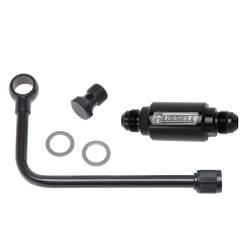 Edelbrock - Edelbrock 81343 Black Steel Fuel Line & Filter Kit Fo Eps Carbs. - Image 1