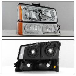 Spyder Auto - xTune Auto 5064912 Crystal Front Headlight Kit Chrome/Clear - Image 2