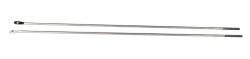 Kentrol - Kentrol 30522 Polished Strut Rod Kit for 87-95 Jeep Wrangler YJ - Image 1