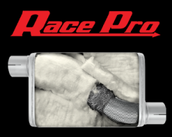 Pypes Performance Exhaust - Pypes MVR16 Race Pro Series S.S. 14" 3" Off/Off Exhaust Muffler Universal - Image 2