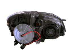 Anzo USA - Anzo USA Chrome Crystal Headlight Set for Altima 121294 - Image 2