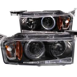 Anzo USA - Anzo USA Projector Headlight Set w/LED Halo Black for xB 121347 - Image 1