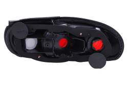 Anzo USA - Anzo USA Chrome Euro Clear Lens Taillight Set Mazda Miata 221075 - Image 2