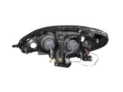 Anzo USA - Anzo USA Projector Headlight Set w/CCFL Halo Black for ES 121232 - Image 2